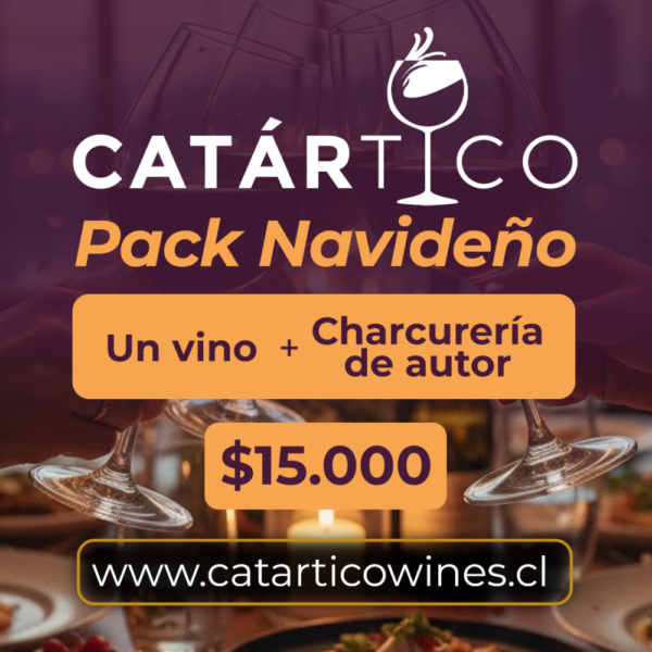 Pack Navideño Vino + Charcutería