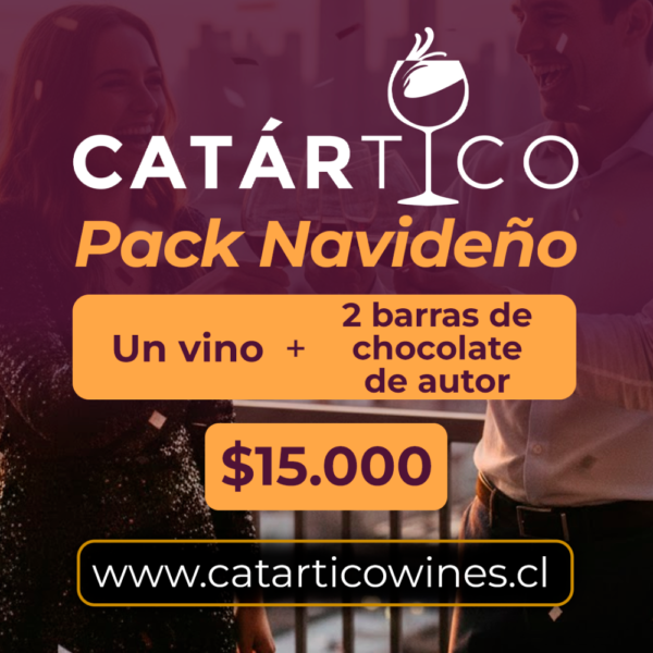 Pack Navideño Vino + Chocolate de autor
